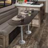 Manufacturers' Select ITC Redwood Table Leg System for RV or Boat (Silver, 27") TL5000-S-27 (B07WWX6ZCF) view 2