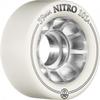 RollerBones Nitro 101A Skate Wheels - White - 59mm view 1