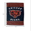 Northwest NFL Chicago Bears Unisex-Adult Beach Towel, 30" x 60", Stripes view 2