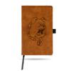 Rico Industries NCAA Ferris State Bulldogs Brown Laser Engraved Small Notepad Journal/Notepad 8.25" x 5.25"- Office Accessory view 1
