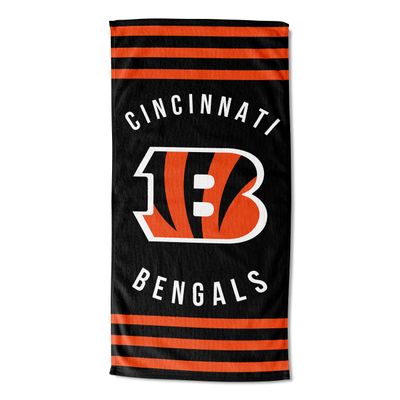 Northwest NFL Cincinnati Bengals Unisex-Adult Beach Towel, 30" x 60", Stripes