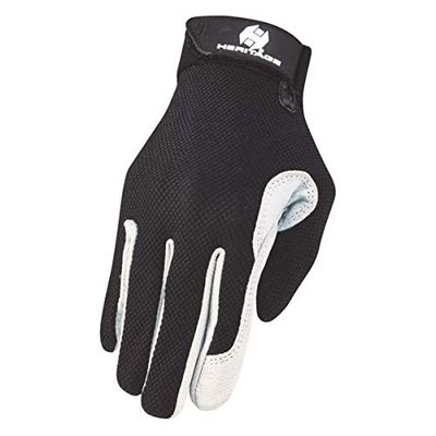 Heritage Tackified Performance Glove Black/White Size 7