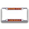 Arizona State Sun Devils License Plate Frame Silver view 1