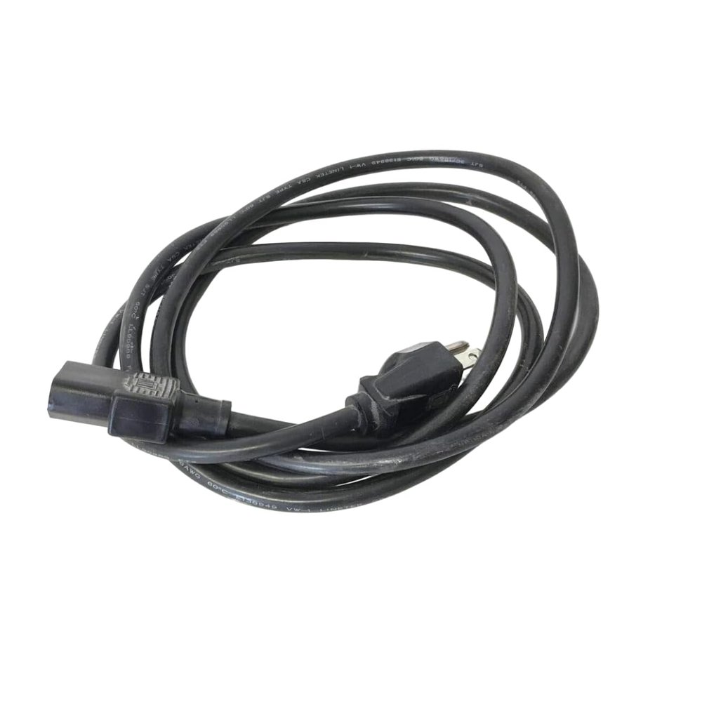 H.F Exchange Power Supply Line Cord AC Cable | 3 Prong Pure Copper Heavy Duty Power Cable for Upright Stepper | OEM Original Power Cord Replacement | Work with Bodyguard Fitness 535 Ergo Pro