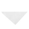 Mechaly Triangle Plain Bandanas - 6 Pack - Kerchiefs and Head Scarf (White) view 1
