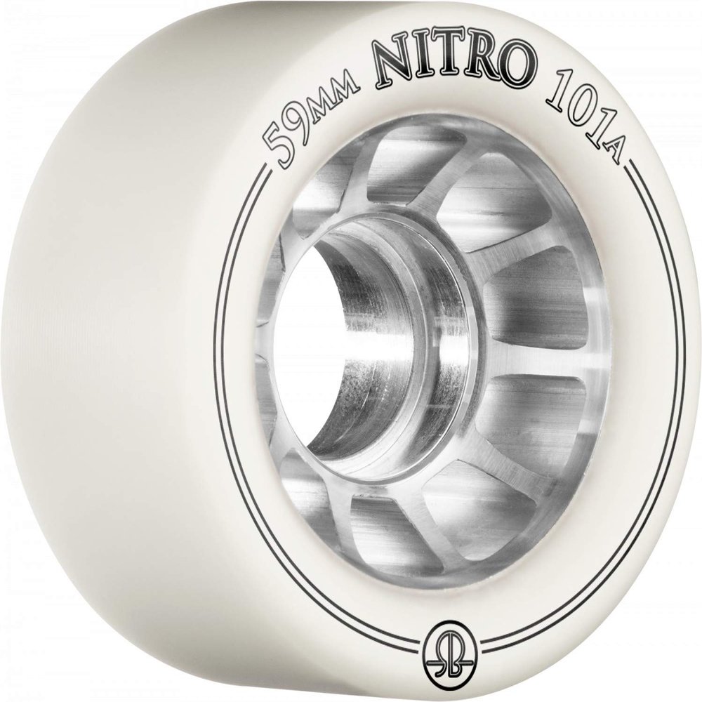 Rollerbones Nitro Wheels 59mm x 94a 8pk White