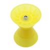 UANOFCN Ultimate 4" X 7" Overall Width Boat Trailer Roller Bow Stop Polyurethane 1/2" Mounting Hole view 3