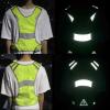 TopTie Reflective Night Running Vest, Ultra-thin Lightweight Safety Vest High Visibility for Kids Young Men Women Pets-Neon Orange-L view 4