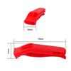 AUGSUN 20 Pcs Emergency Safety Whistle Plastic Whistles Set with Lanyard,Red and Orange view 3
