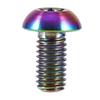 Brake Bolt, VBESTLIFE 12pcs T25 Titanium Alloy Bike Torx Head Bolts Screws Fastener for Bike Bicycle(M5x10-Colorful) view 2