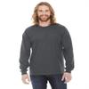 American Apparel Men's Fine Jersey Crewneck Long Sleeve T-Shirt, Asphalt, Large view 1