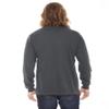 American Apparel Men's Fine Jersey Crewneck Long Sleeve T-Shirt, Asphalt, Large view 2