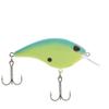 Berkley Frittside Fishing Lure, Blue Chartreuse, 1/3 oz, 2 1/4in | 5 3/4cm Crankbaits, Classic Flat Side Profile Mimics Variety of Species and Creates Flash, Equipped with Sharp Fusion19 Hook