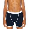 American Apparel Men's Baby Rib Boxer Brief Black view 1
