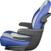 Tempress ProBax Captains Helm Boat Seat (Blue/Gray/Carbon) view 3