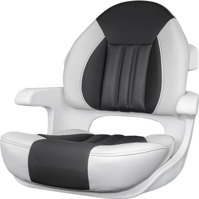 Tempress ProBax Captains Helm Boat Seat (White/Black/Carbon)