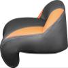 Tempress Limited Edition Casting Boat Seat (Charcoal/Orange/Carbon) view 3