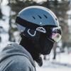 STOMP Ski & Snowboarding Snow Sports Helmet with Build-in Pocket in Ear Pads for Wireless Drop-in Headphone (Matte Blue, X-Large) view 4