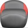 Tempress Limited Edition Casting Boat Seat (Charcoal/Red/Carbon) view 2