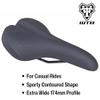 WTB Comfort Bike Seat (Saddle) - Extra Wide - Plush Thick Padding - Contoured Shape (Steel Rail) view 2
