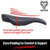 WTB Pure Mountain Bike Seat (Saddle) - Thick All-Day Comfort Padding (Steel Rail) view 4