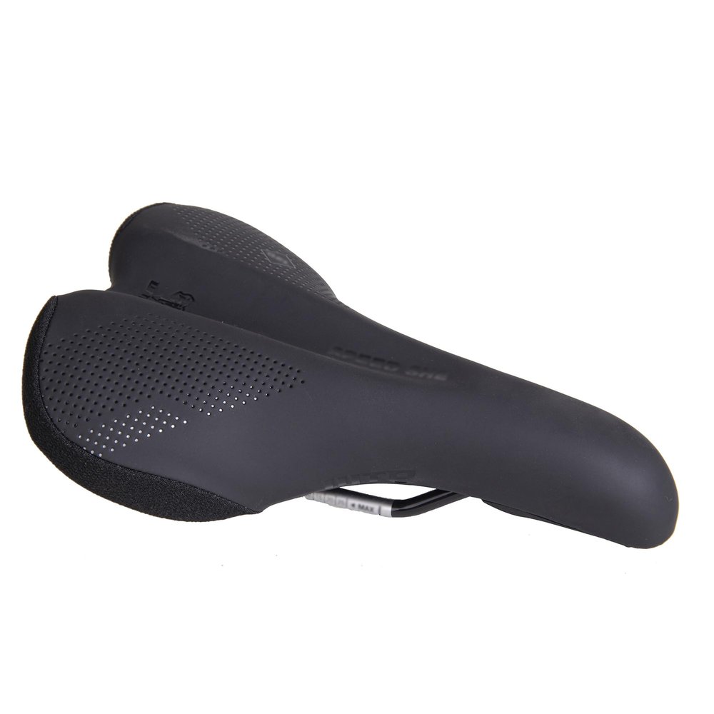 WTB Speed She Bike Seat (Saddle) Wide - Comfortable Thick Padding - Shock-Absorbing Base - Mountain, Urban & E-Bikes (Cromoly Rail)