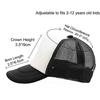 Design You Own Kids Hats, Boys Girls Outdoor Funny Baseball Hats Breathable Mesh Snapback Sunhat view 2