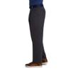Haggar Men's Cool Right Performance Flex Classic Fit Pleat Front Pant-Reg. and Big & Tall Sizes, Dark Grey, 32W x 30L view 2