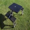 NHL Philadelphia Flyers Portable Folding Picnic Table with Seating for 4 view 2