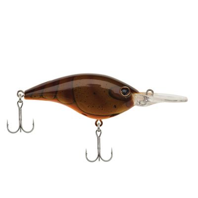Berkley Frittside Fishing Lure, Brown Craw, 3/7 oz, 2 1/2in | 6 2/5cm Crankbaits, Classic Flat Side Profile Mimics Variety of Species and Creates Flash, Equipped with Sharp Fusion19 Hook