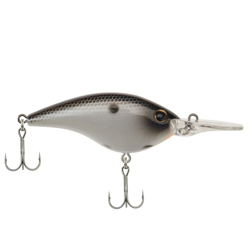 Berkley Frittside Fishing Lure, Midnight Pearl, 1/2 oz, 2 3/4in | 7cm Crankbaits, Classic Flat Side Profile Mimics Variety of Species and Creates Flash, Equipped with Sharp Fusion19 Hook