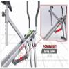 Star Uno Ab Squat Workout Machine - Assist Squat Exercise and Glute Workout to Tone and Firm Muscles, Grey view 3