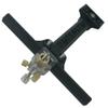 SHARROW Archery Recurve Bow Sight Single Pin Bowsight Recurve Bow Accessories Outdoor Hunting Shooting Left Hand and Right Hand