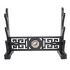 Eforlife Sword Stand Weapon Display Stand Katana Genji Japanese Samurai Sword Blade Gladius Templar Medieval Sword Stand Holder Tai Chi Bagua Style (3-Tier) view 2