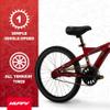 Huffy Boys and Girls 20" Bikes, Ideal for Ages 5+, Rugged and Durable Design, Easy to Assemble, Multiple Designs and Color Options, Beginner Level Rider view 3