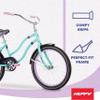 Huffy Fairmont 20" Cruiser Bike, Metallic Teal Frame, Comfort Padded Saddle, Ergonomic Design, Anti-Spray Fenders, Quick Connect Build view 2