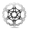 Brake Rotor, 160/180/203mm Disc Brake Rotor 203 Centerlock Brake Rotors Lightweight 203mm Disc Brake Rotor Cycling Accessory(203mm-black) view 1