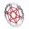 Disc Brake Sets, 160/180/203mm Mountain Smooth Brake Rotor Brake Pad Cycling Accessory(203mm-red) view 3