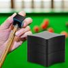 Billiard Chalk Holder Aluminium Billiard Pool Cue Tip Chalk Holder Magnetically Closed Chalk Case(Black) view 4