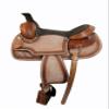 Premium Tooled 15 16 17 Roping Ranch Trail Rough Out Leather Western Saddle TACK (16) view 4