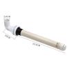 Almencla Boat Overflow Pipe, 17.7 Inches Length, Fits 1 1/2 inch Threaded Drains view 2