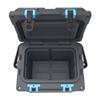 Cubix Outdoors, QuadraX 10QT Rotomolded Personal Small Cooler, Insulated Portable Hard Cooler Ice Chest, Holds Ice for 72 Hours for Outdoor Activities, 2 Built-in Cup Holders, Granite Grey view 2