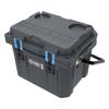Cubix Outdoors, QuadraX 10QT Rotomolded Personal Small Cooler, Insulated Portable Hard Cooler Ice Chest, Holds Ice for 72 Hours for Outdoor Activities, 2 Built-in Cup Holders, Granite Grey view 3