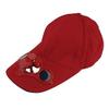 Baseball Women Summer Solar Sun Power Cool Fan Cap view 4