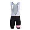 SGCIKER Men's Pink Laser Cut Cycling Bib Shorts Bike 9D Gel Padded Cycle Tights Italia Power Band Bicycle Pants (M) view 1