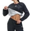 HOTSUIT Sauna Suit Women Durable Gym Workout Sauna Jacket Pants Sweat Suits, Black, 4XL view 1