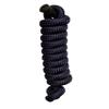 Y&Z Adjustable Nylon Horse Halter with Nylon Rope Lead (Navy Blue & Green, Cob) view 4