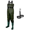 FLY FISHING HERO Chest Waders for Men and Women With Boots - Hunting and Fishing Boots - Free Hangers Included (Green 9 Men /11 Women) view 1