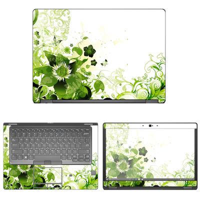 Decalrus - Protective Decal Floral Skin Sticker for Dell Latitude 5490 (14" Screen) case Cover wrap DElatitude14_5490-117