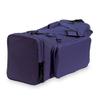20" Blank Sports Duffle Bag Gym Bag Travel Duffel With Adjustable Strap and Removal Front Compartment (Purple)
